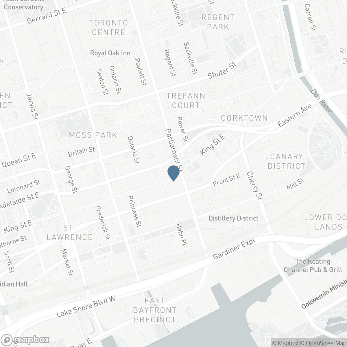 207 - 318 KING STREET E, Toronto, Ontario M5A 0C1